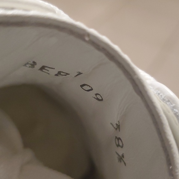 Fendi Force Brown FF Canvas White Platform FF Logo Low Top Trainer Sneaker - Picture 7 of 8